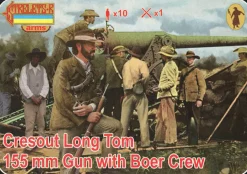 Strelets 1/72 Boer War Boar Cresout Long Tom 155mm