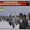Strelets 1/72 Napoleonic Austrian Grenadiers On The March Winter