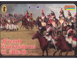 Strelets 1/72 Napoleonic French Cuirassiers in Attack