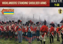 Strelets 1/72 Napoleonic Highlanders Standing Shoulder Arms