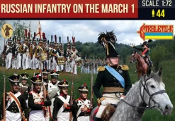 Strelets 1/72 Napoleonic Russian Infantry on the March 1