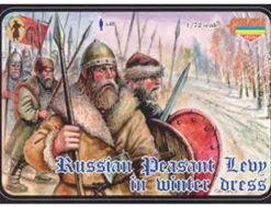 Strelets 1/72 Russian Peasant Levy in Winter Dress
