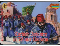Strelets 1/72 Russo-Turkish War Turkish Infantry in Winter Uniform 1877