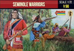 Strelets 1/72 Seminole Warriors (Seminole Wars)