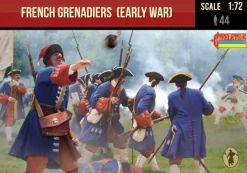 Strelets 1/72 War of Spanish Succession French Grenadiers (Early War)