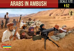 Strelets 1/72 WWI Arab Revolt Arabs in Ambush