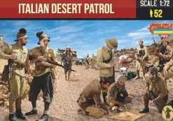 Strelets 1/72 WWII Italian Desert Patrol