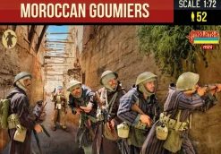 Strelets 1/72 WWII Moroccan Goumiers