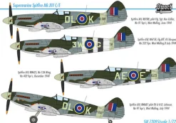 Sword 1/72 Supermarine Spitfire Mk.XIVC/E