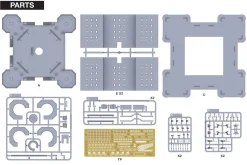Takom 1/350 Flak Tower I Berliner Zoo G Tower Model Kit