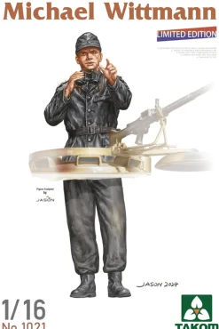 Takom 1/16 WWII German Tank Ace Michael Wittmann Limited Edition