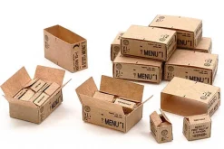Tamiya 1/35 10 in 1 WWII Cartons Model Kit