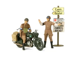 Tamiya 1/35 BSA M20 Motorcycle with Military Police