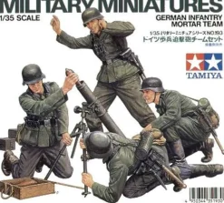 Tamiya 1/35 German Infantry Mortar Team