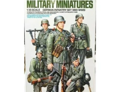 Tamiya 1/35 German Infantry Set Mid WWII Model Figures