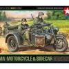 Tamiya 1/48 German Motorcycle & Sidecar