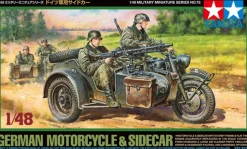 Tamiya 1/48 German Motorcycle & Sidecar
