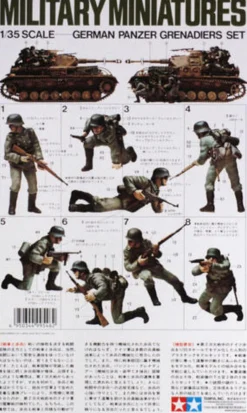 Tamiya 1/35 German Panzer Grenadiers