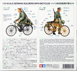Tamiya 1/35 German Personnel with Bicycles