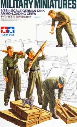 Tamiya 1/35 German Tank Loading Crew