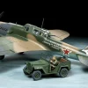 Tamiya 1/48 Ilyushin IL-2 Shturmovik & GAZ-67B Model kit