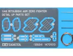 Tamiya 1/48 Japanese Mitsubishi A6M Zero Fighter Detail Parts
