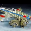 Tamiya 1/48 Kawasaki Ki-61-LD Hein Tony with 4x4 Kurogane Model Kit