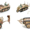 Tamiya 1/48 Kettenkraftrad with Cart & Goliath