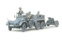 Tamiya 1/35 Krupp Protze Kfz.69 Towing Truck with 37mm Pak 36 ATG