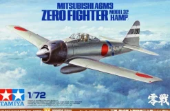 Tamiya 1/72 Mitsubishi A6M3 (Hamp) Zero Fighter