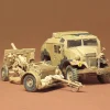 Tamiya 1/35 Ordnance QF 25-Pounder Howitzer & Morris C8 Quad Tractor