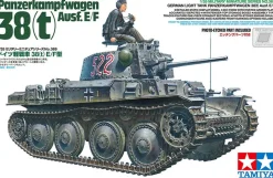 Tamiya 1/35 Pz.Kpfw.38(t) Ausf.E/F