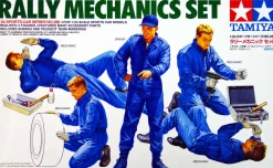 Tamiya 1/24 Rally Mechanics & Equipment Set Model Kit