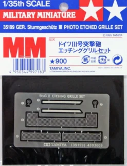 Tamiya 1/35 Sturmgeschutz III Photo-Etched Grilles Set