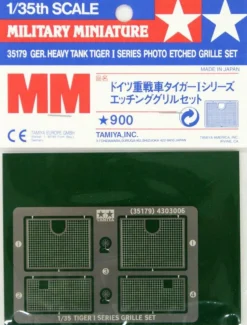 Tamiya 1/35 Tiger I Photo-Etched Grilles Set