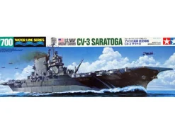 Tamiya 1/700 US CV-3 Saratoga Aircraft Carrier Model Kit
