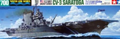 Tamiya 1/700 US CV-3 Saratoga Aircraft Carrier Model Kit