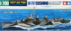 Tamiya 1/700 USS Cushing DD-797 Model Kit