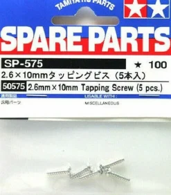 Tamiya 50575 2.6x10mm Tapping Screw *5