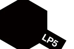 Tamiya LP-5 Semi Gloss Black 10ml Lacquer Paint