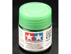 Tamiya Mini X-25 Clear Green 10ml Acrylic Paint