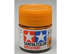 Tamiya Mini X-26 Clear Orange 10ml Acrylic Paint