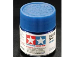 Tamiya Mini X-04 Gloss Blue 10ml Acrylic Paint