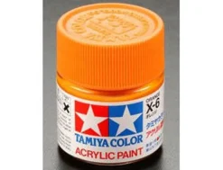 Tamiya Mini X-06 Gloss Orange 10ml Acrylic Paint