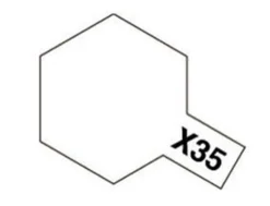 Tamiya Mini X-35 Semi Gloss Clear 10ml Acrylic Paint