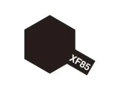 Tamiya Mini XF-85 Flat Rubber Black 10ml Acrylic Paint