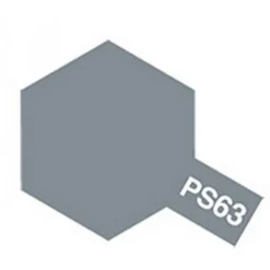 Tamiya PS-63 Bright Gun Metal Polycarbonate Spray Paint