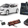 Tamiya RC 2003 Ford Focus RS Custom TT-02 Super Package Deal