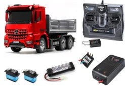 Tamiya RC 1/14 Mercedes Arocs 3348 Dump Truck Expert Built RTR