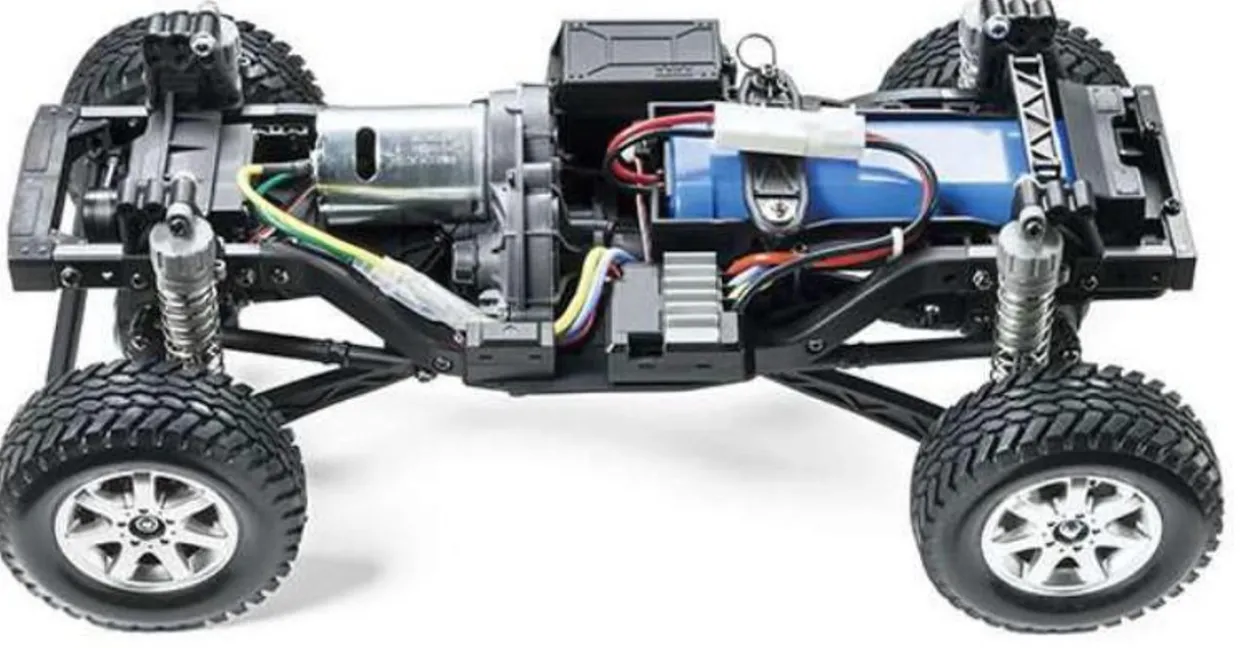 Tamiya RC 1/10 Mercedes-Benz Unimog 406 U900 CC-02 Expert Built RTR